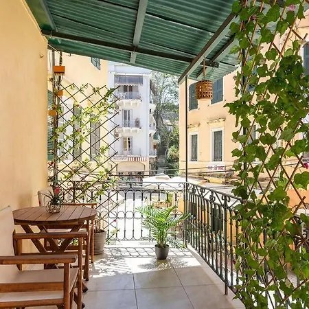 Zen Retreat In The Historic Center Of Corfu Lägenhet